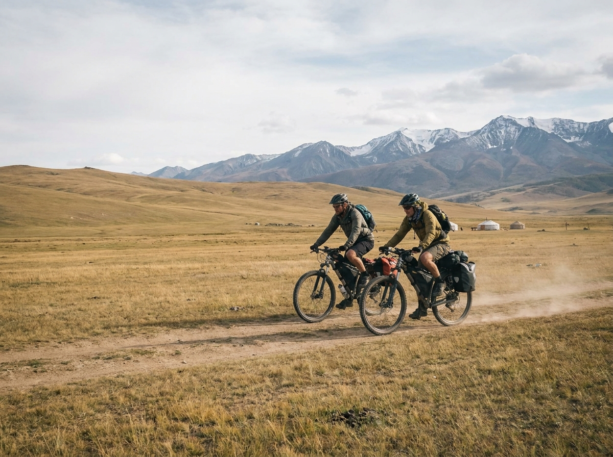 Mountain biking adventure in Mongolia